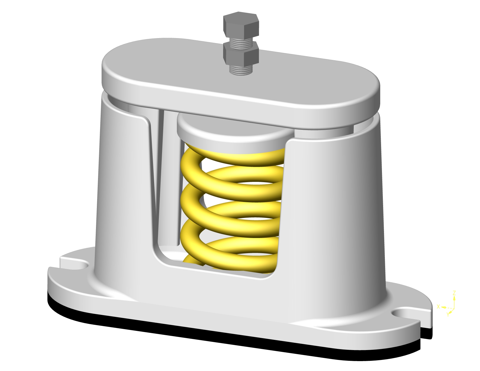 Tube Mount Spring Spring Mounts - Seal n Devices